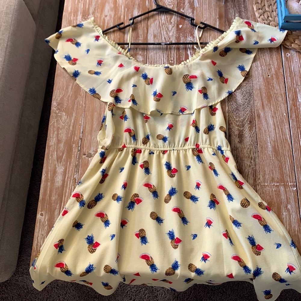 Tropical Midi Dress